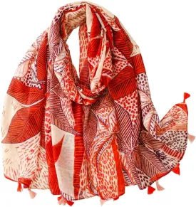 Soft Scarf for Women Girls Boho Large Lightweight Scarves Shawls Wraps for Four Seasons 70 x 35 inches