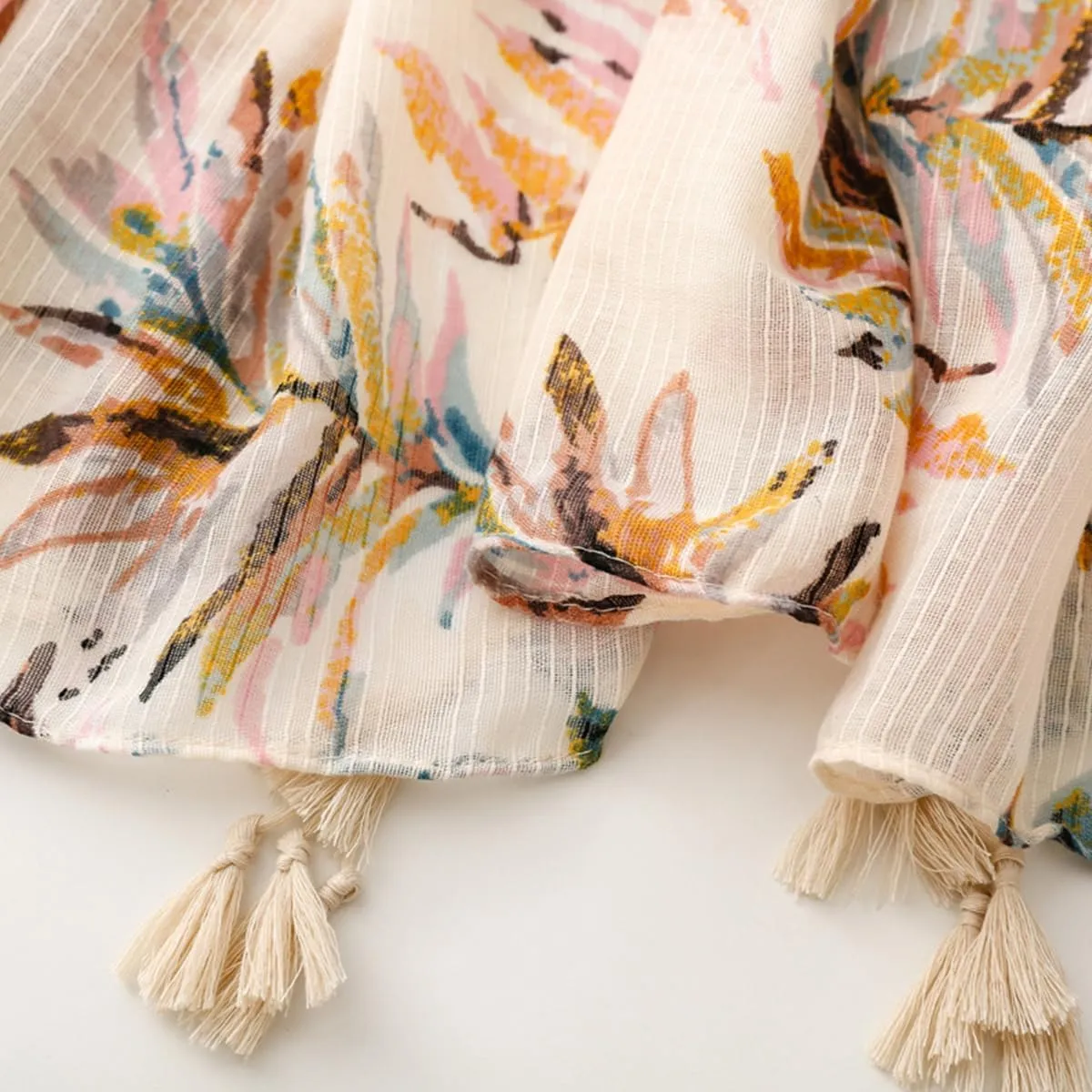 Soft Scarf for Women Girls Boho Large Lightweight Scarves Shawls Wraps for Four Seasons 70 x 35 inches