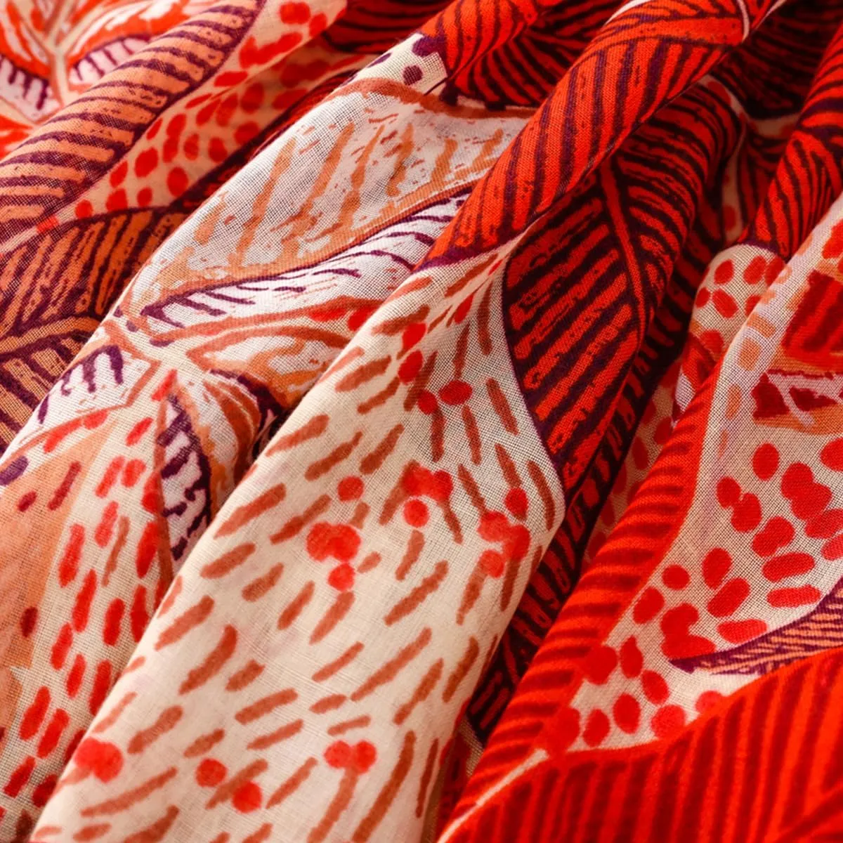 Soft Scarf for Women Girls Boho Large Lightweight Scarves Shawls Wraps for Four Seasons 70 x 35 inches