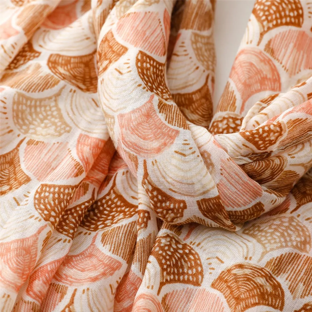 Soft Scarf for Women Girls Boho Large Lightweight Scarves Shawls Wraps for Four Seasons 70 x 35 inches