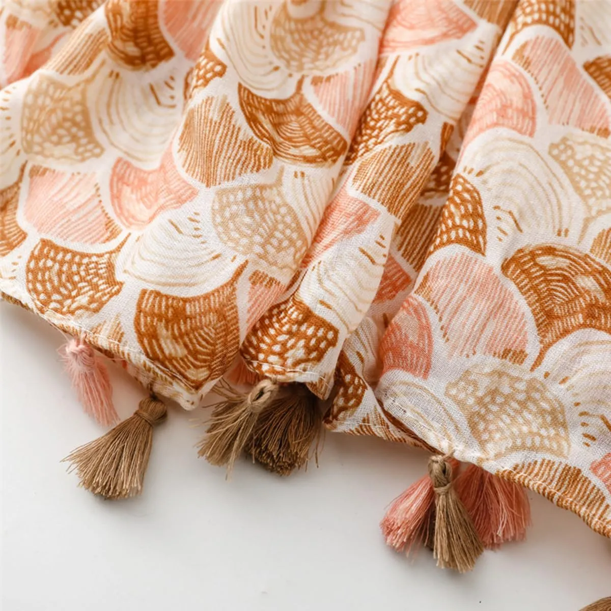 Soft Scarf for Women Girls Boho Large Lightweight Scarves Shawls Wraps for Four Seasons 70 x 35 inches