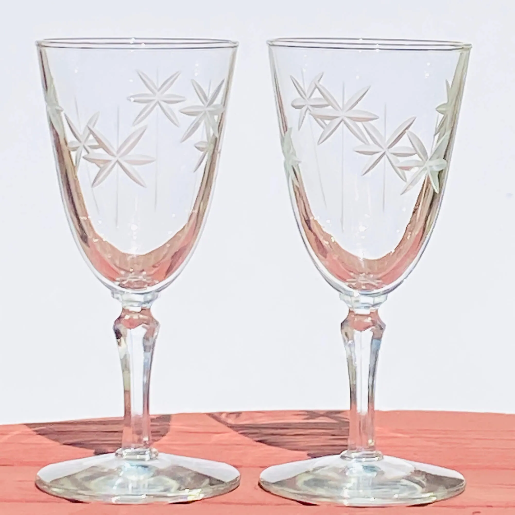 Starburst Cordial Glasses