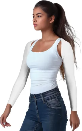 Sun Shawl Cooling Sleeves - Golf UV Shawl Arm Sleeves - Arm Covers for Women - Shawl Golf Sun Sleeves for Sun Protection