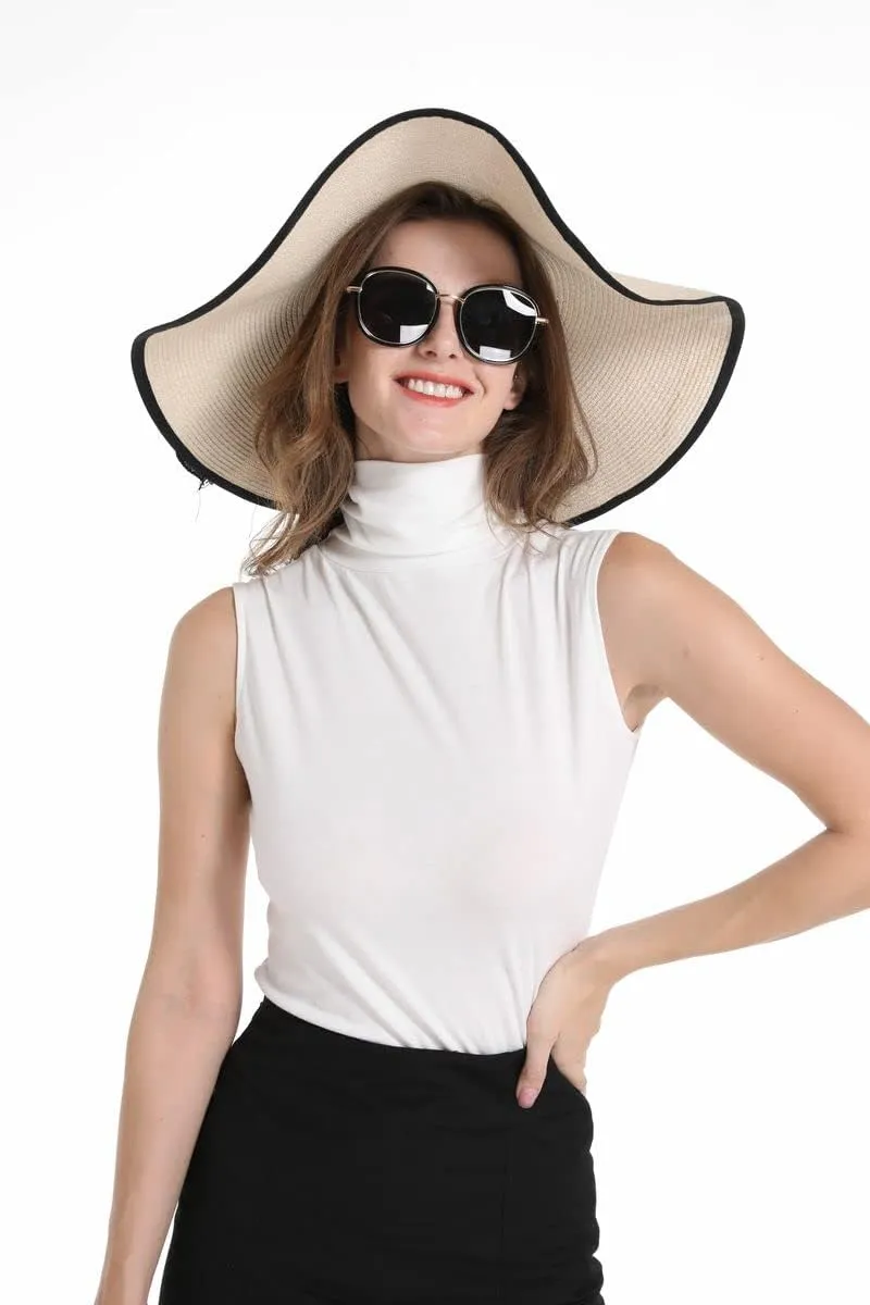 Sunfaynis Women's Soft Cotton Mock Turtleneck Shirt Baselayer Tops Underwear Shirt