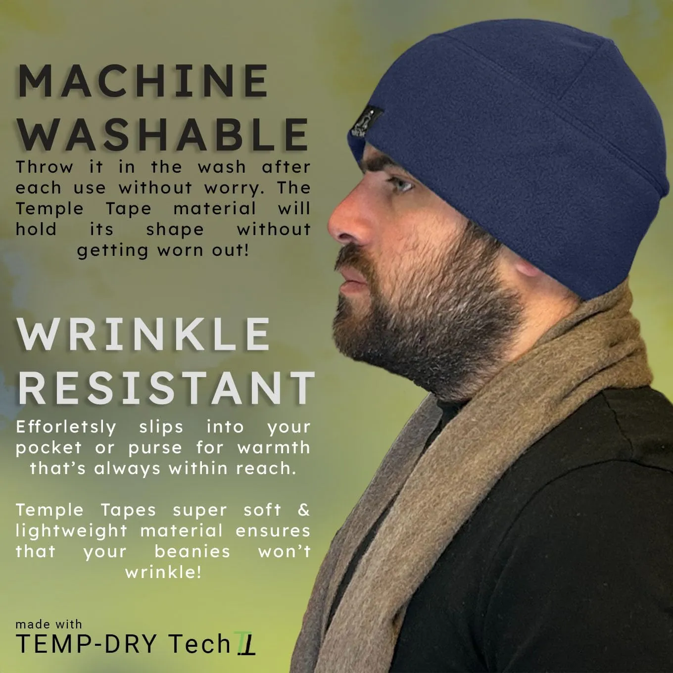 Tactical Fleece Watch Cap Beanie  Skull Cap Fleece Hat - Mens & Women
