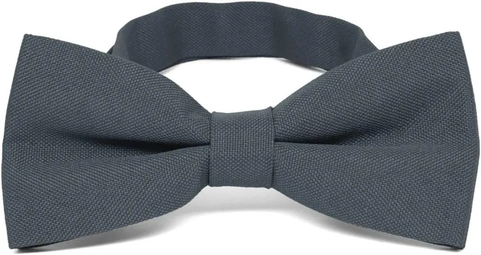 tiemart Matte Finish Pre-tied Adjustable Bow Tie