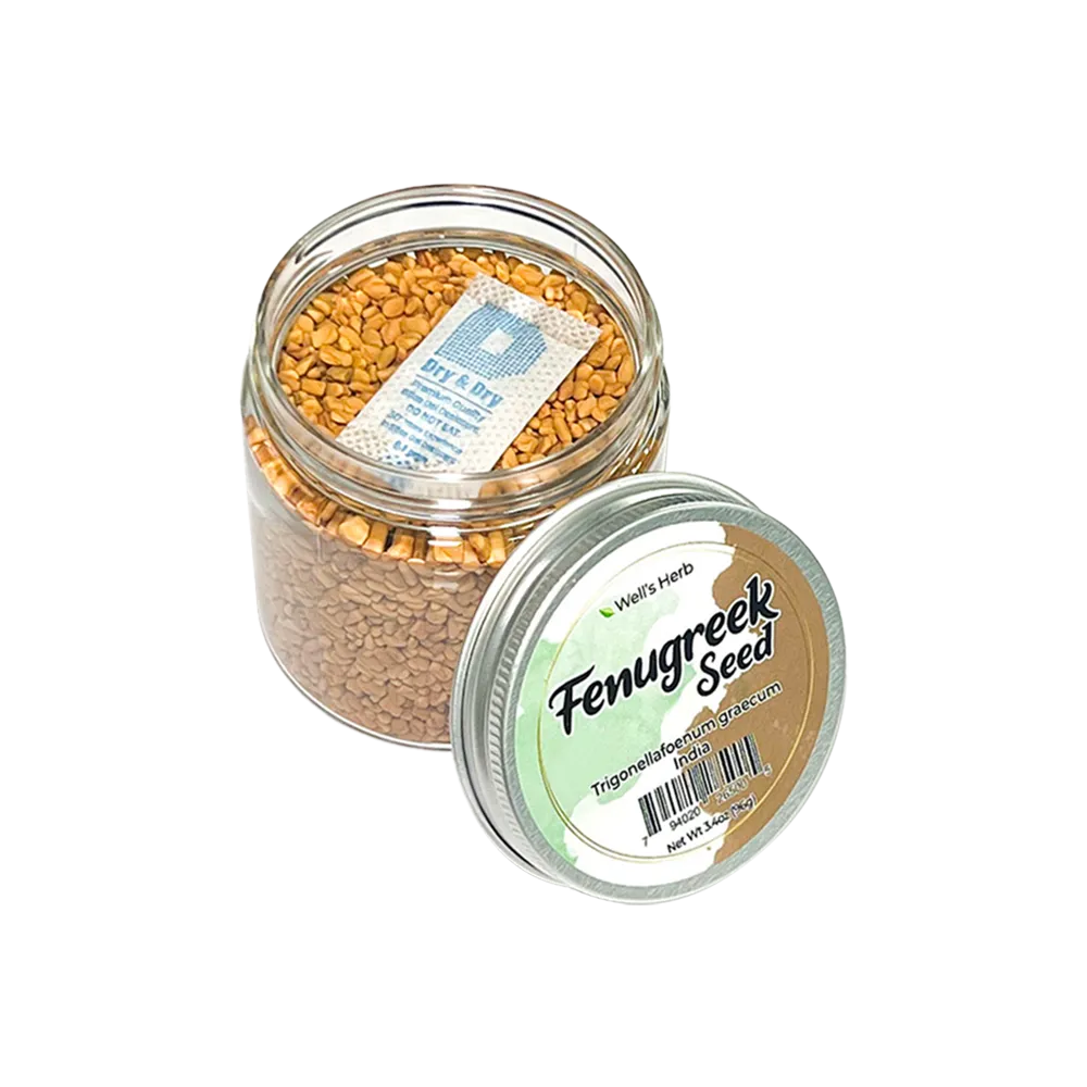 Well's Herb Dried Fenugreek Seed | 3.4 oz.