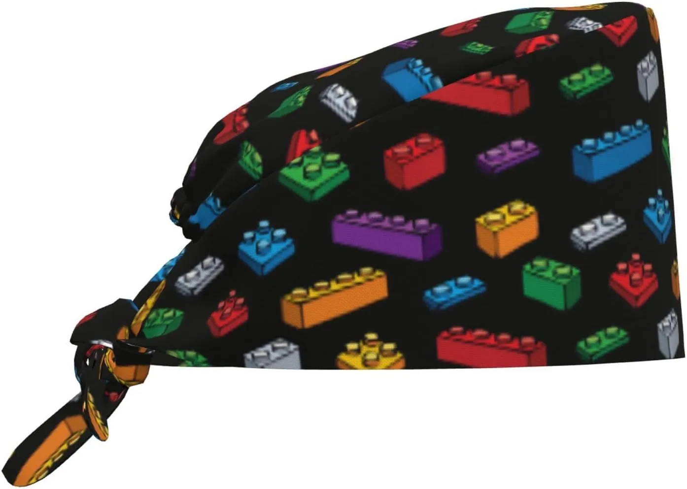 Working Cap Scrub Cap with Sweatband Adjustable Unisex Men Women Tie Back Hat Nurse Surgical Caps